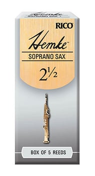 Frederick L. Hemke Soprano Saxophone Reeds #2.5 Box of 5 Reeds